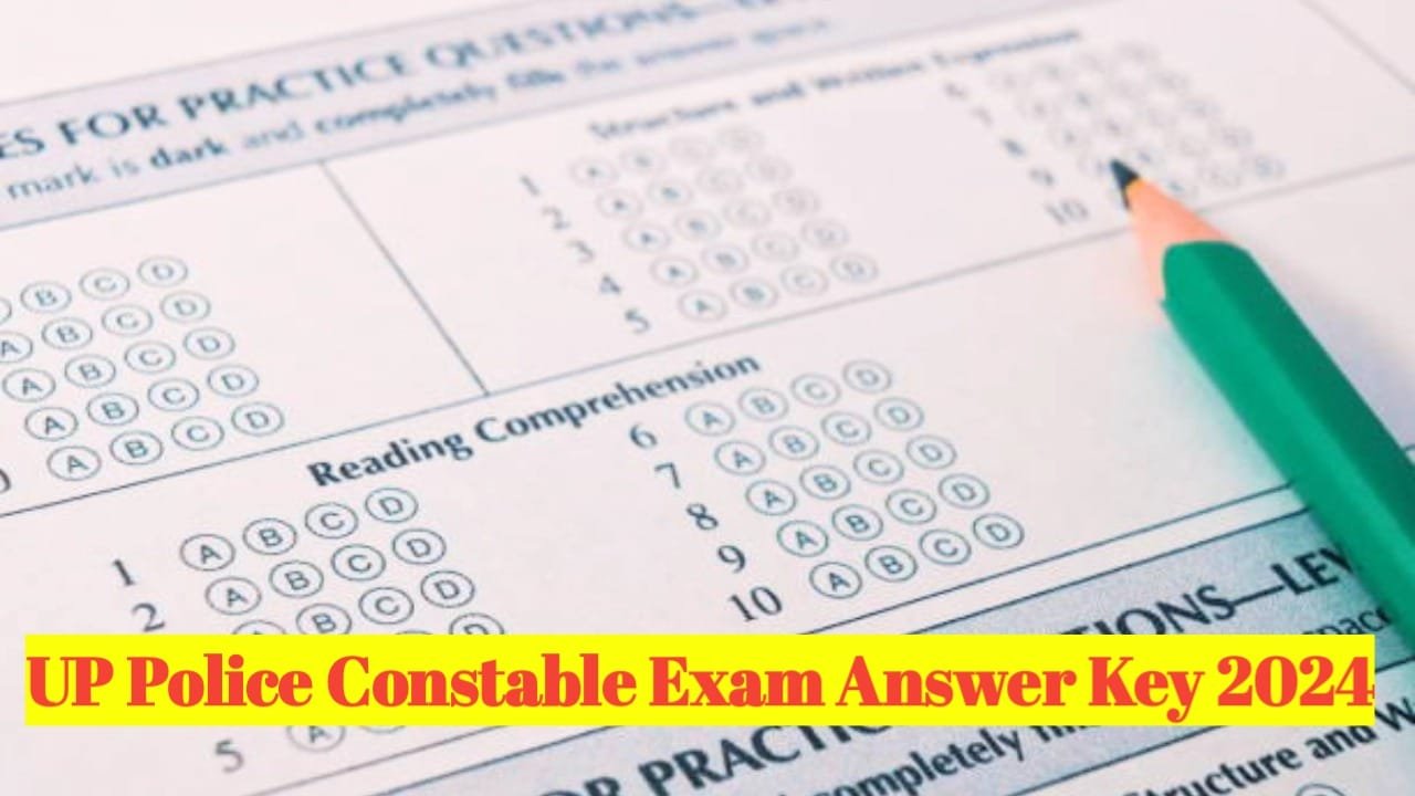UP Police Constable Re Exam Answer Ki 2024