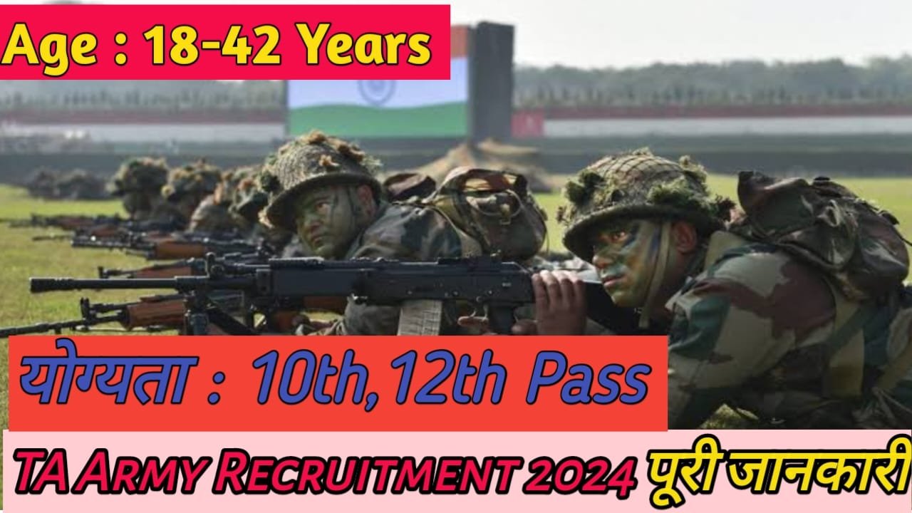 Territorial Army Vacancy Notification