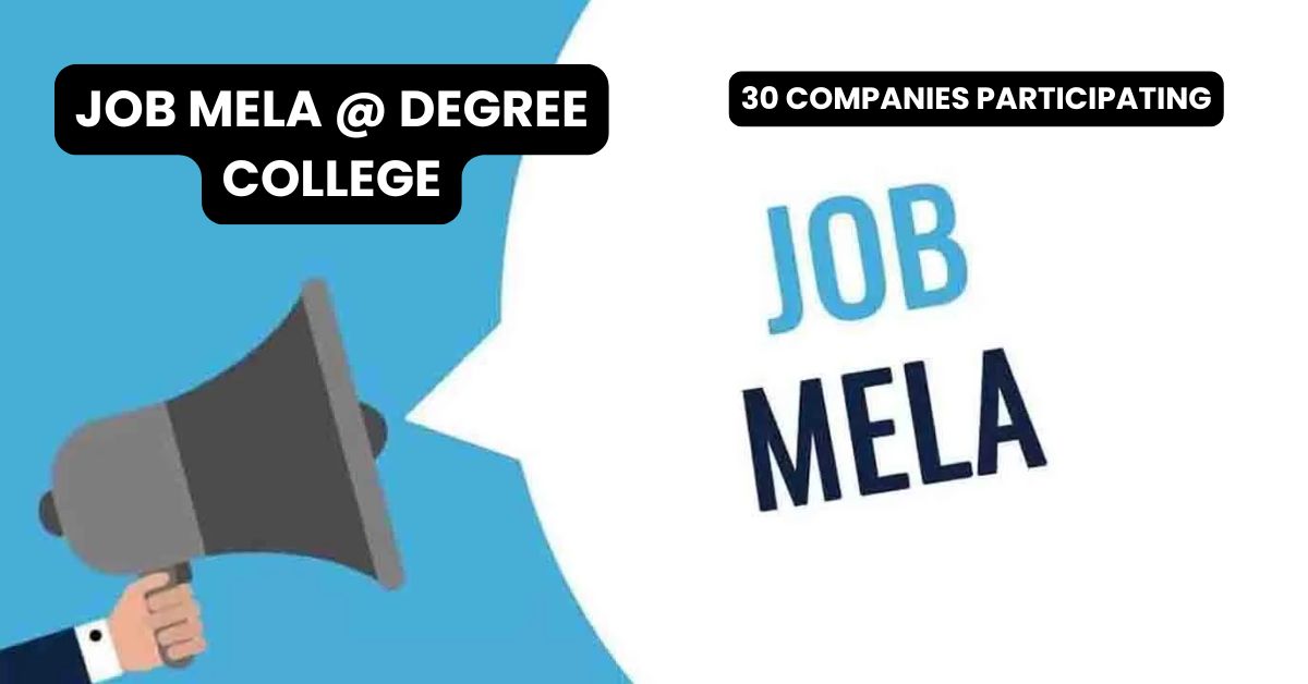 Mega Job Mela at Degree College