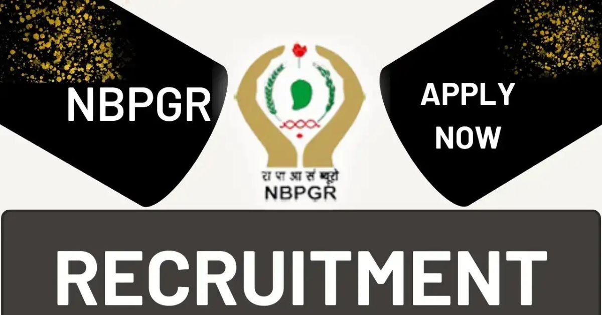 NBPGR Recruitment 2025 - for Young Professional-I